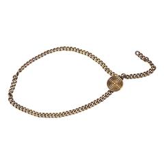 1980s Saint Laurent Chain Belt 2