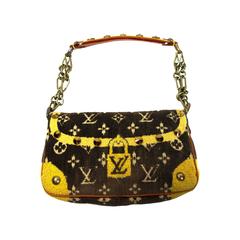 LOUIS VUITTON Limited Edition Trompe L'Oeil Pochette Shoulder Handbag