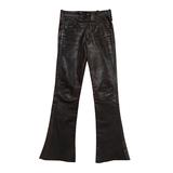 Legendarios pantalones de campana de cuero de instrumentos musicales East West Vintage de los años 60