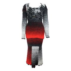 Christian Lacroix Colour Blocked Knitted Two Pieces Set