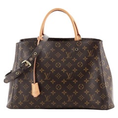 Louis Vuitton Montaigne Handbag Monogram Canvas GM