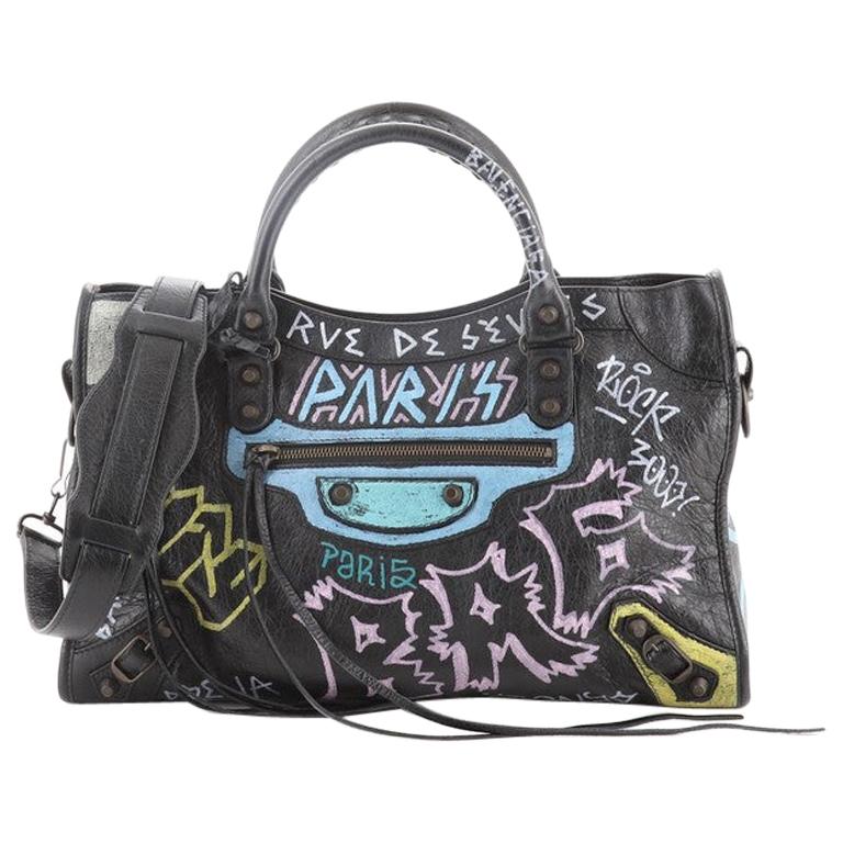 Balenciaga Graffiti Bag - 3 For Sale on 1stDibs | balenciaga 