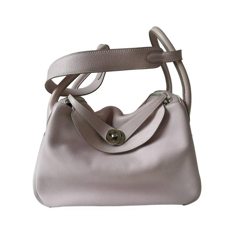 Hermes Lindy Rose Dragee Bag