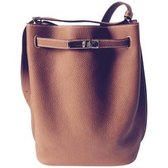 Hermes Cognac Togo Leather So Kelly 26 Bag Hermes