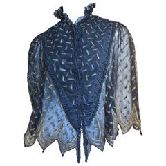 1890's Cape Manel Beaded & Embroidered 1