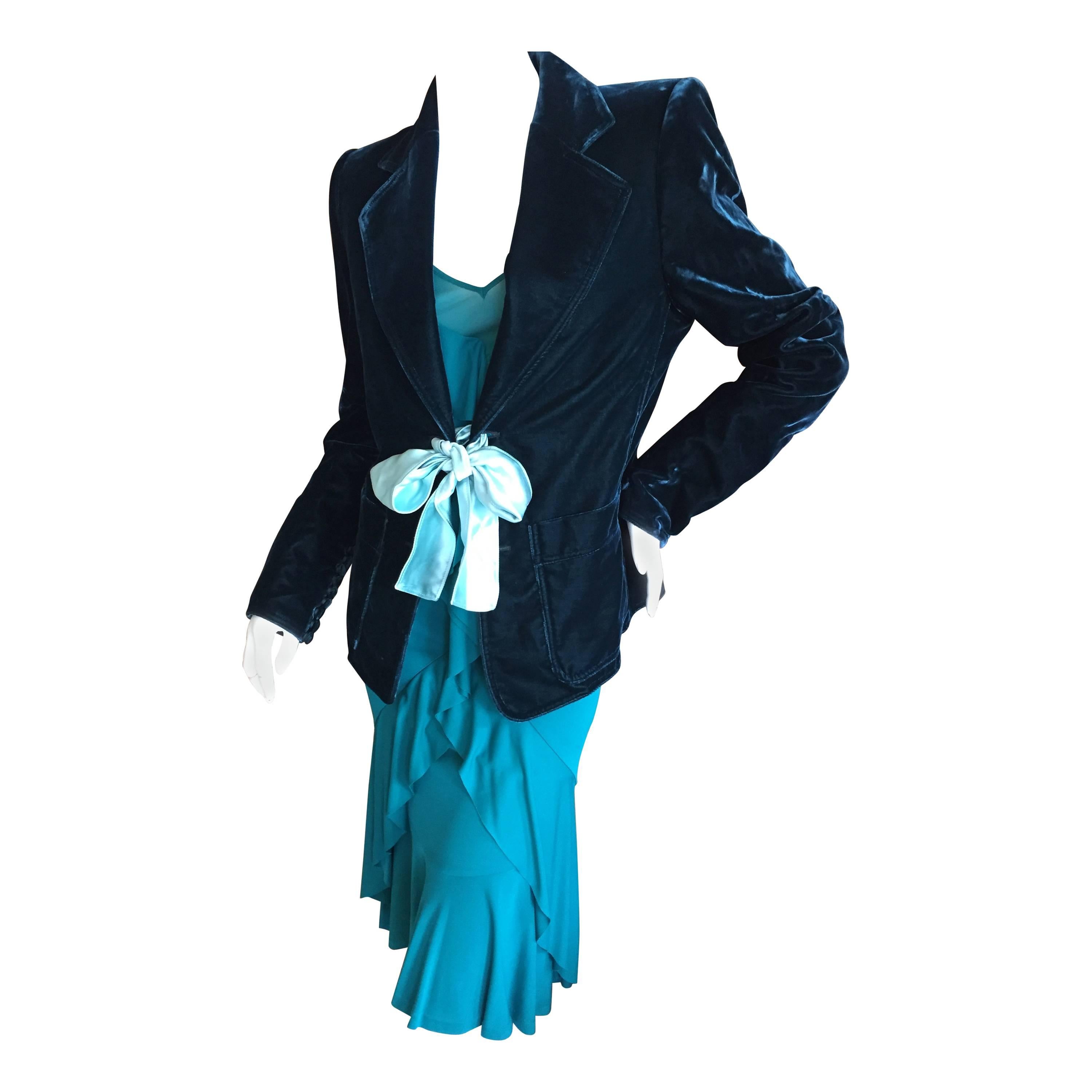 YSL by Tom Ford Fall 2003 Look 1 Dress and Jacket