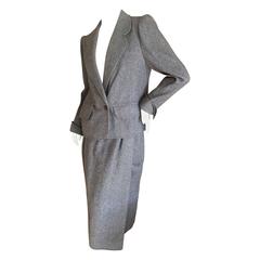 Yves Saint Laurent Numbered Haute Couture Day Suit