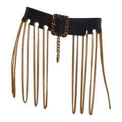 Chanel Collection 26 (1991) Vintage Fringe Chain Belt