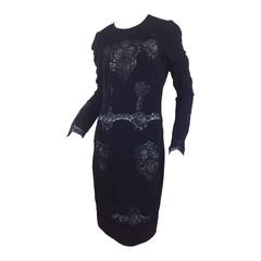 Dolce 
Gabbana crepe 
lace dress      NWT