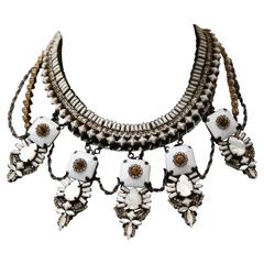 Erickson Beamon White 'Weeping Angel Necklace' 6
