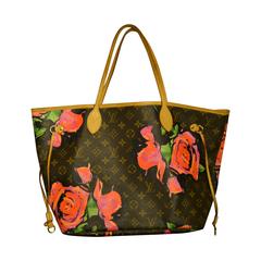 2000s Louis Vuitton bag with roses