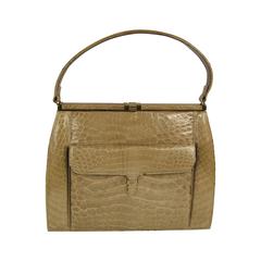Vintage 1960s Lucille De Paris Kelly Handbag Purse 7