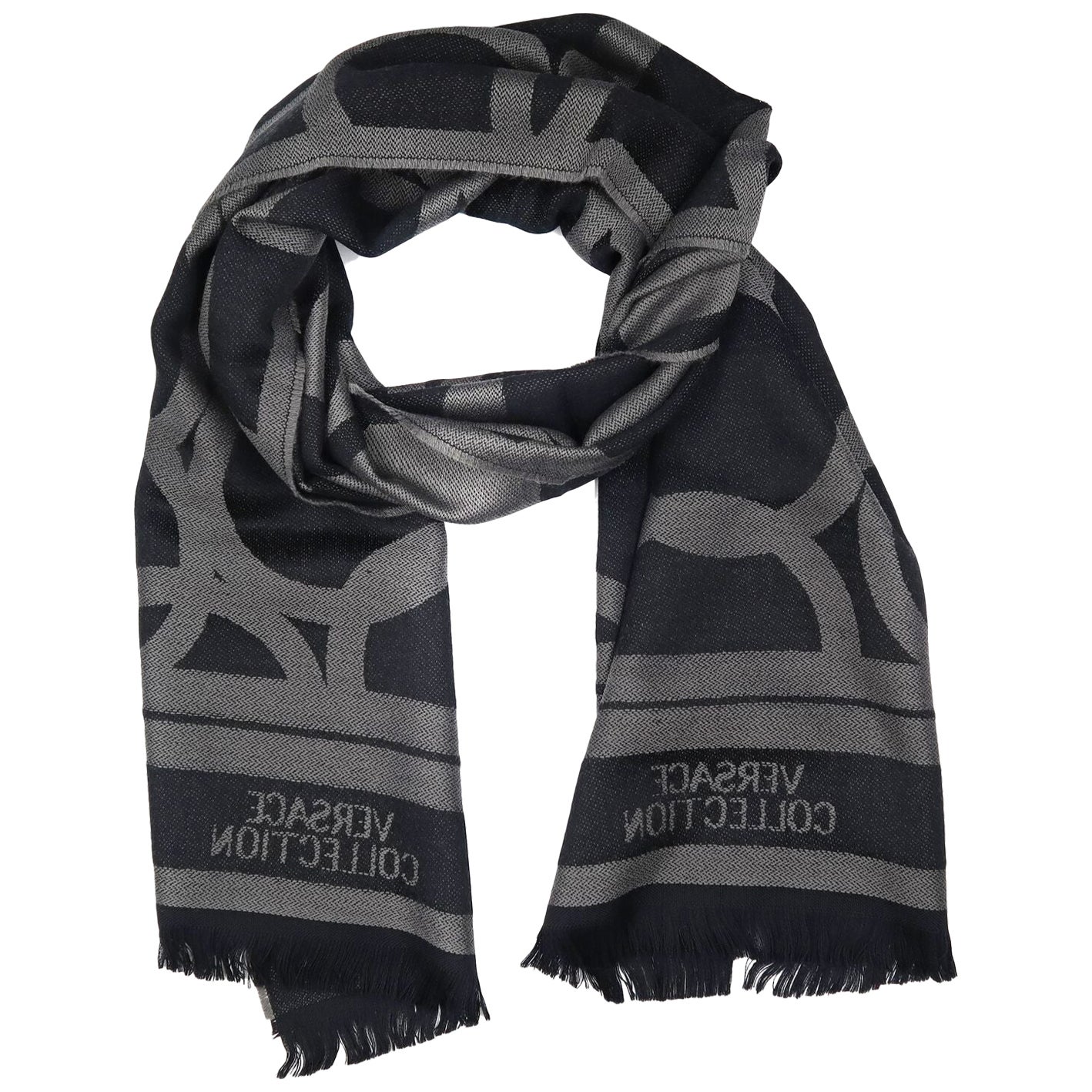 Vintage Versace Silk Scarf at 1stDibs