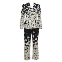 Moschino daisy pant suit, c. 1990s 5