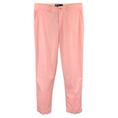 POLO RALPH LAUREN Size 31 Pink Cotton Zip Fly Casual Pants