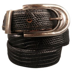 PAT AREIAS Sterling Size 32 Black Belt