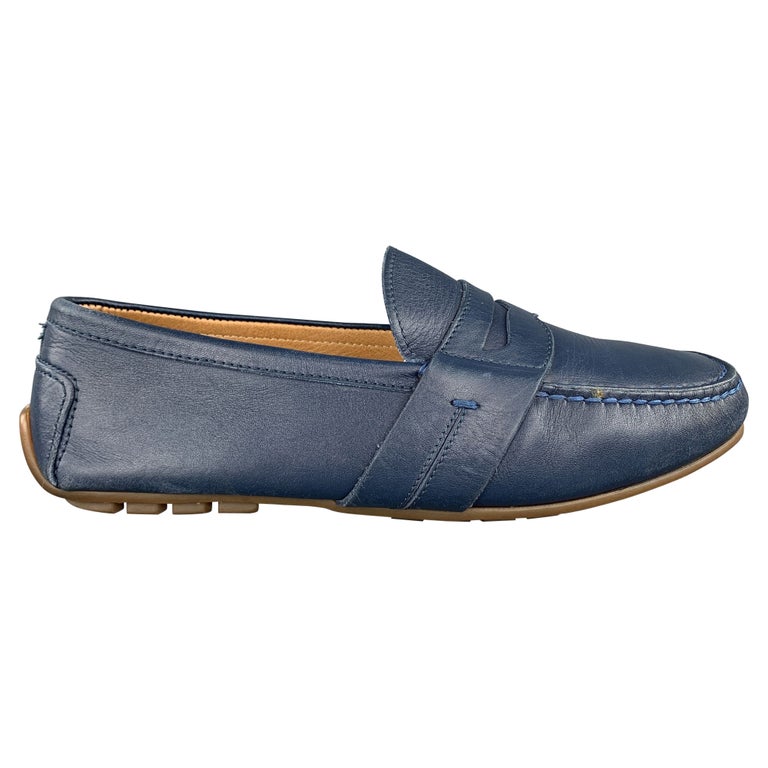 Mocassins De Conduite Fossil Rally Penny - Cuir Noir, Taille 11 US (44 EU) - Neufs Avec Boîte, Pour Homme