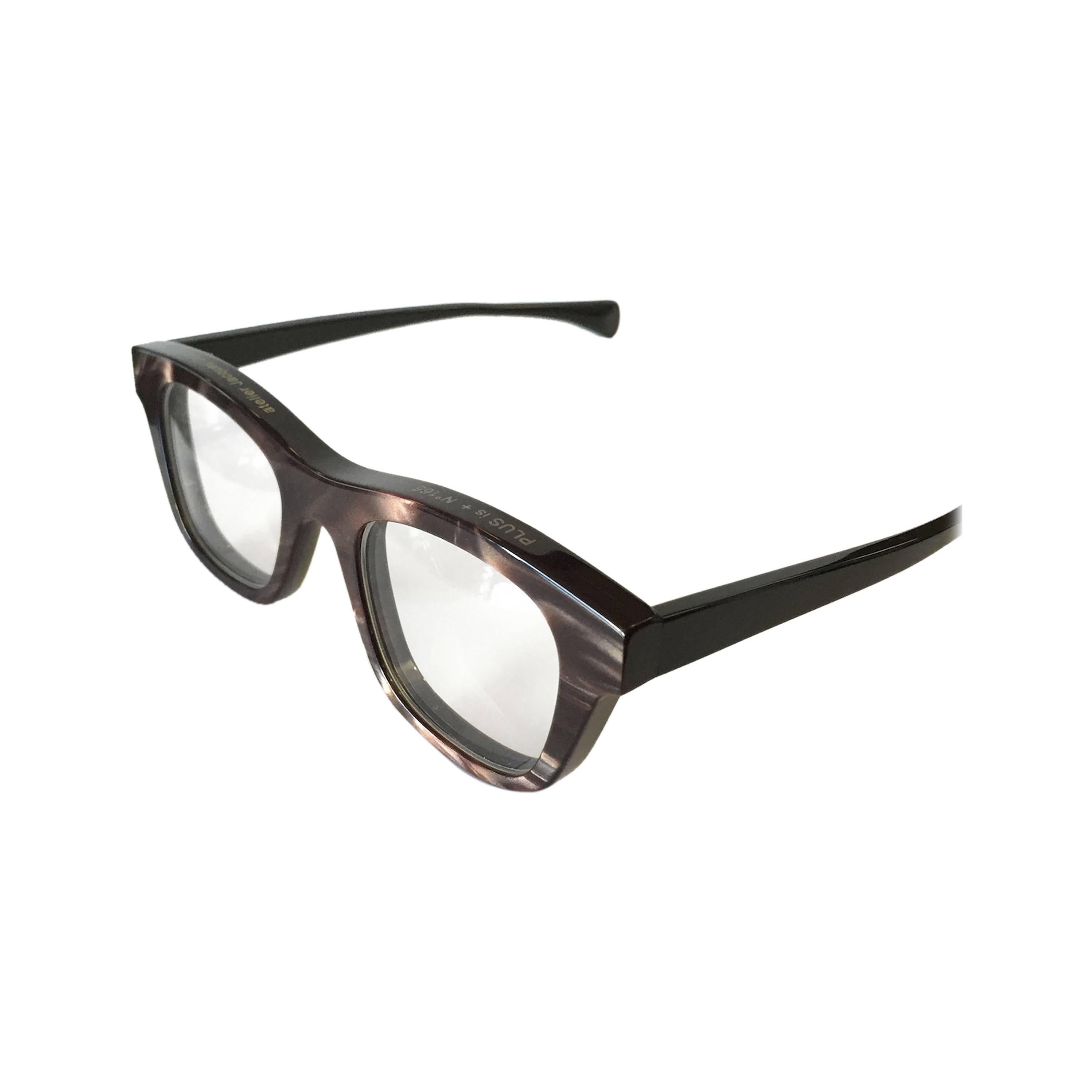 Jacques Durand Brillenbekleidung aus der PLUS is + Kollektion – 8 mm dicke Rahmen im Angebot