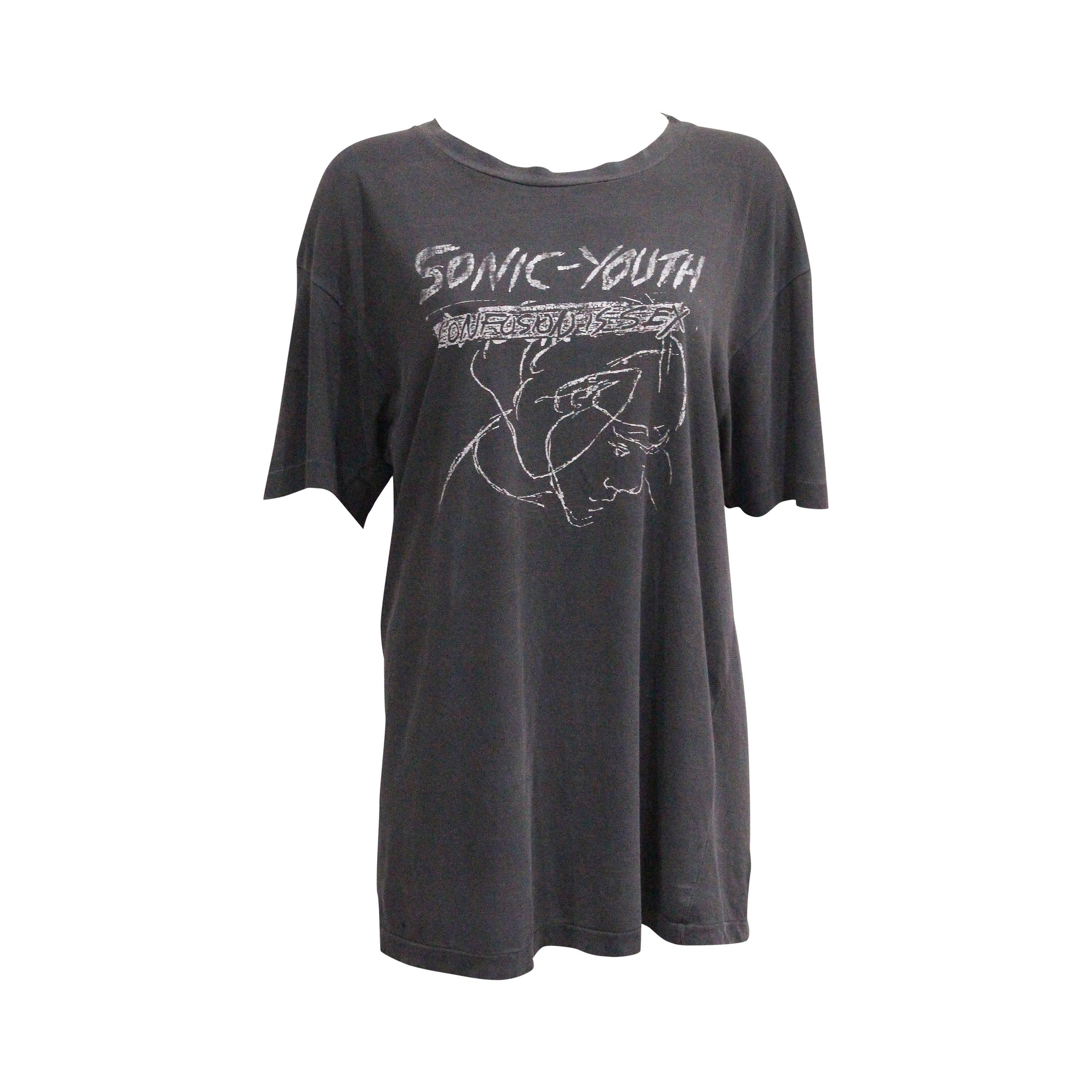 Sonic Youth 'CONFUSION IS SEX' Original-Band-T-Shirt:: c. 1983