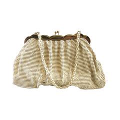 1930s Whiting & Davis Vintage Mesh Metal Bag