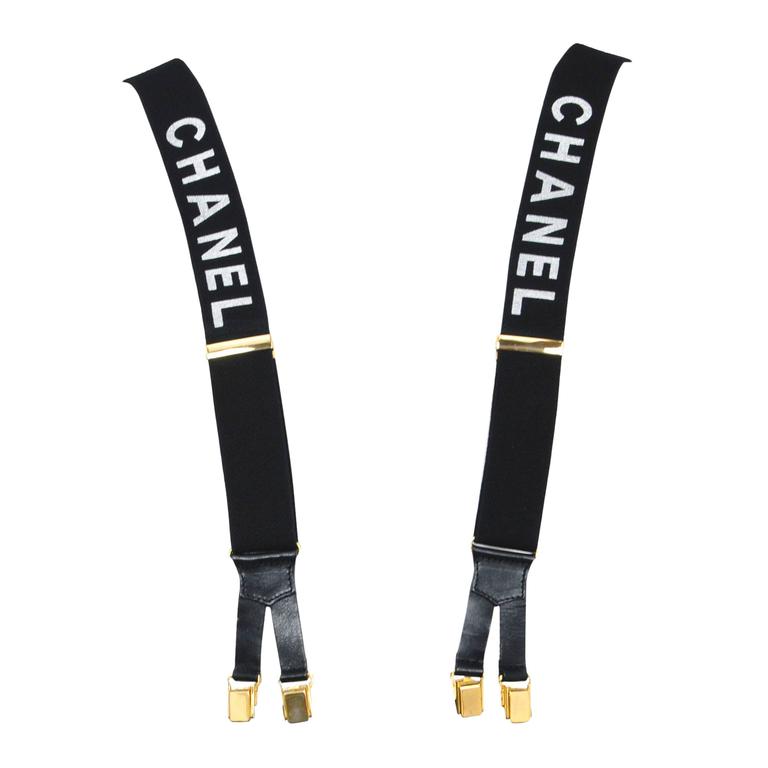 Chanel Suspenders at 1stDibs | vintage chanel suspenders, chanel ...