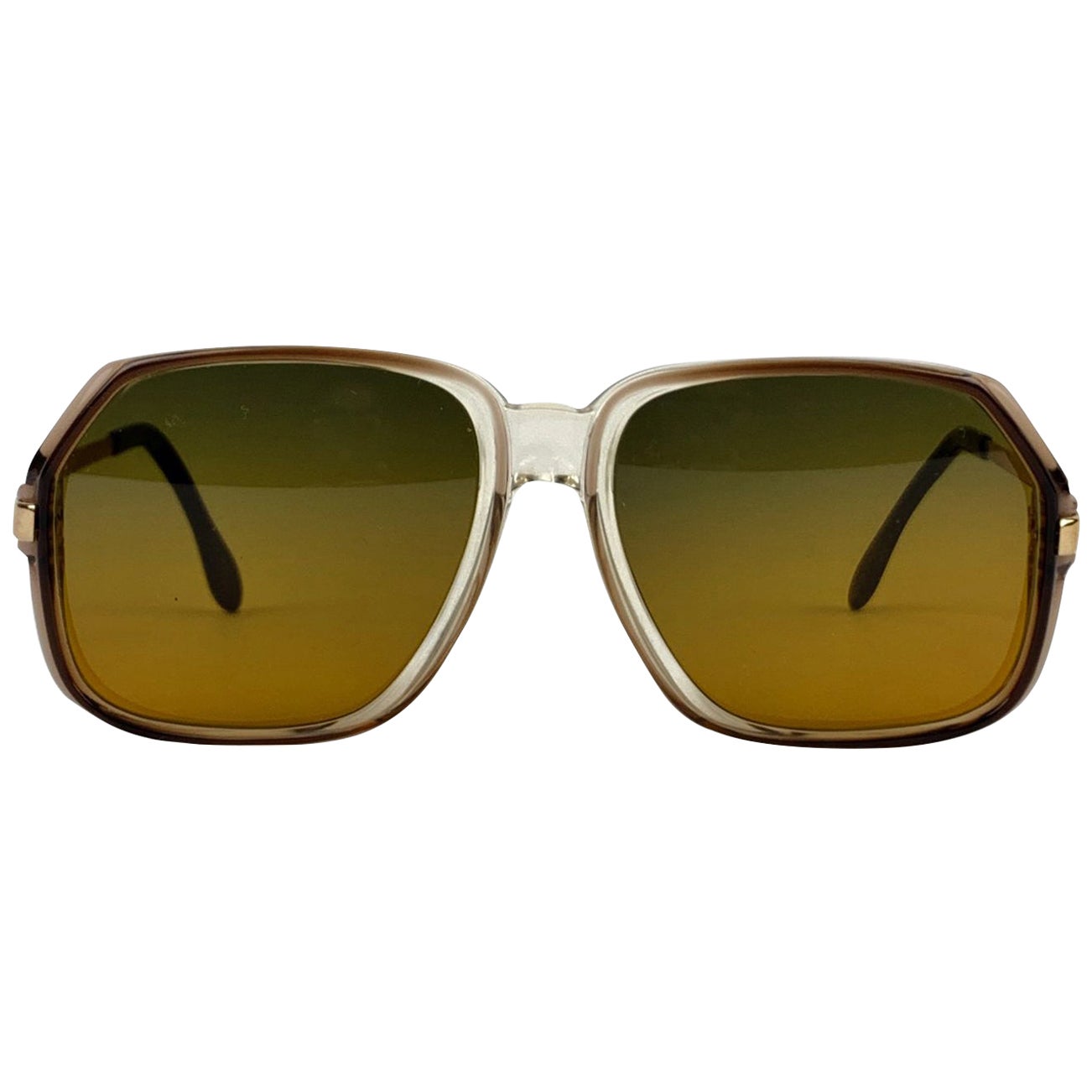 New Vintage Cazal 871 725 Tortoise Gold Frame 1980's Sunglasses For ...