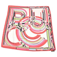 Emilio Pucci Silk Square Scarf