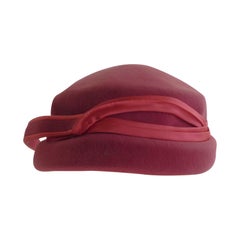 Richard Original Pink Felt Hat, 1950s 