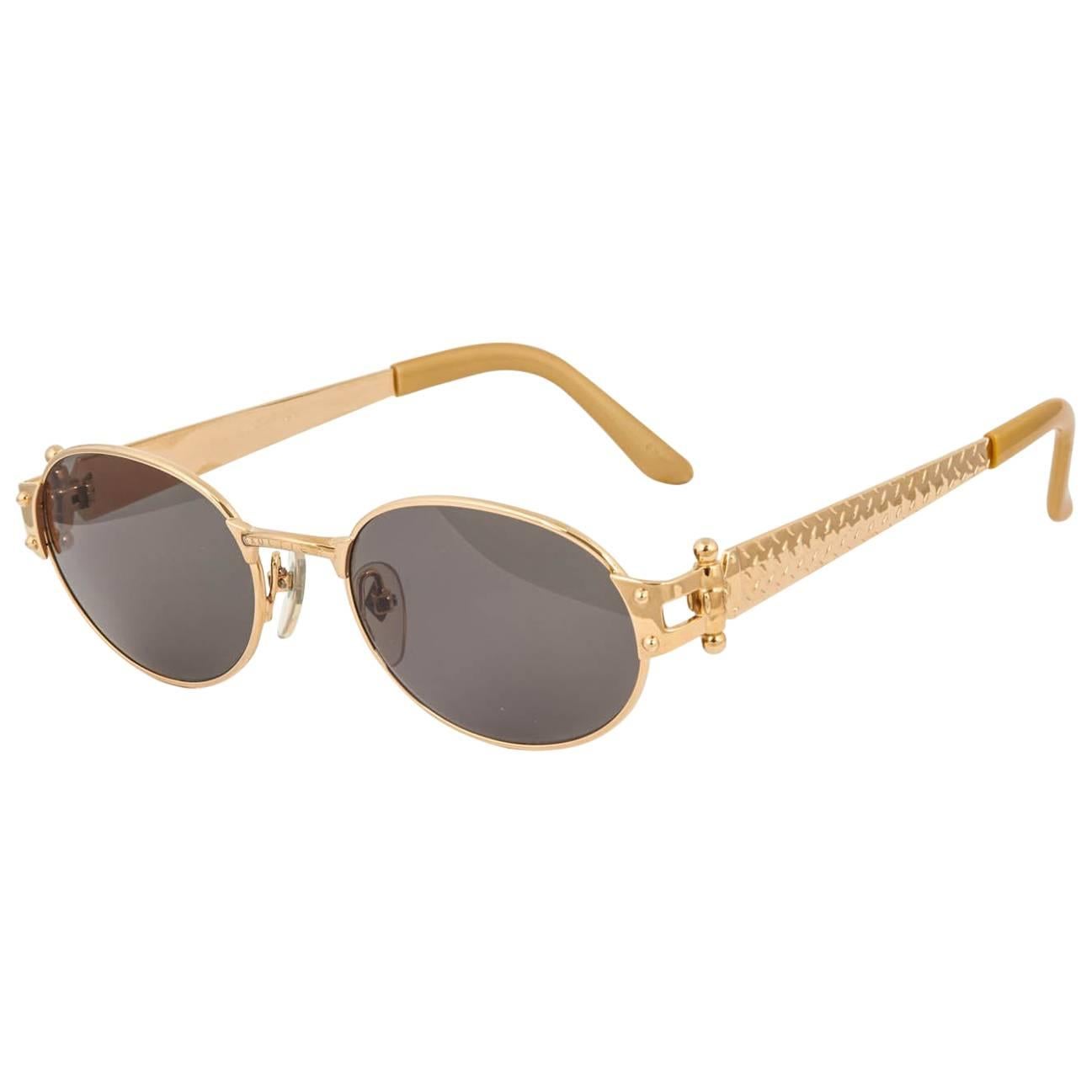 Vintage Jean Paul Gaultier Sunglasses 56-6104 For Sale