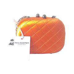 2000s Alberta Ferretti Philosophy Orange Bag NWOT