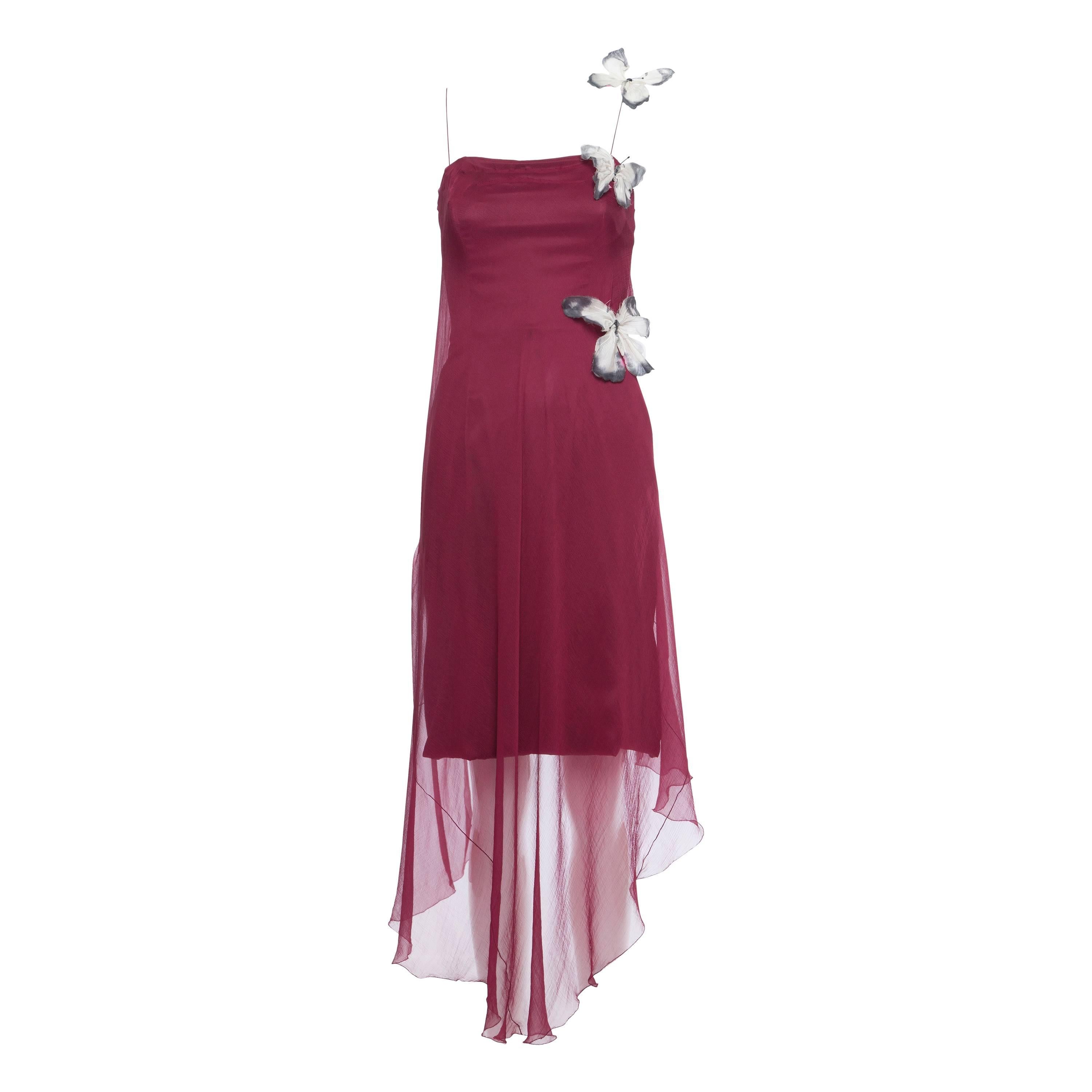 Dolce and Gabbana Stromboli Collection Silk Chiffon Dress, Spring ...