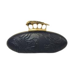  Alexander McQueen Hell's Knuckle Duster Box Clutch 