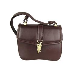 1995 BARRY KIESELSTEIN CORD Brown Lux Leather Mini Handbag Never Used 6