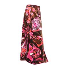 1960s Pucci Velvet Evening Skirt 4