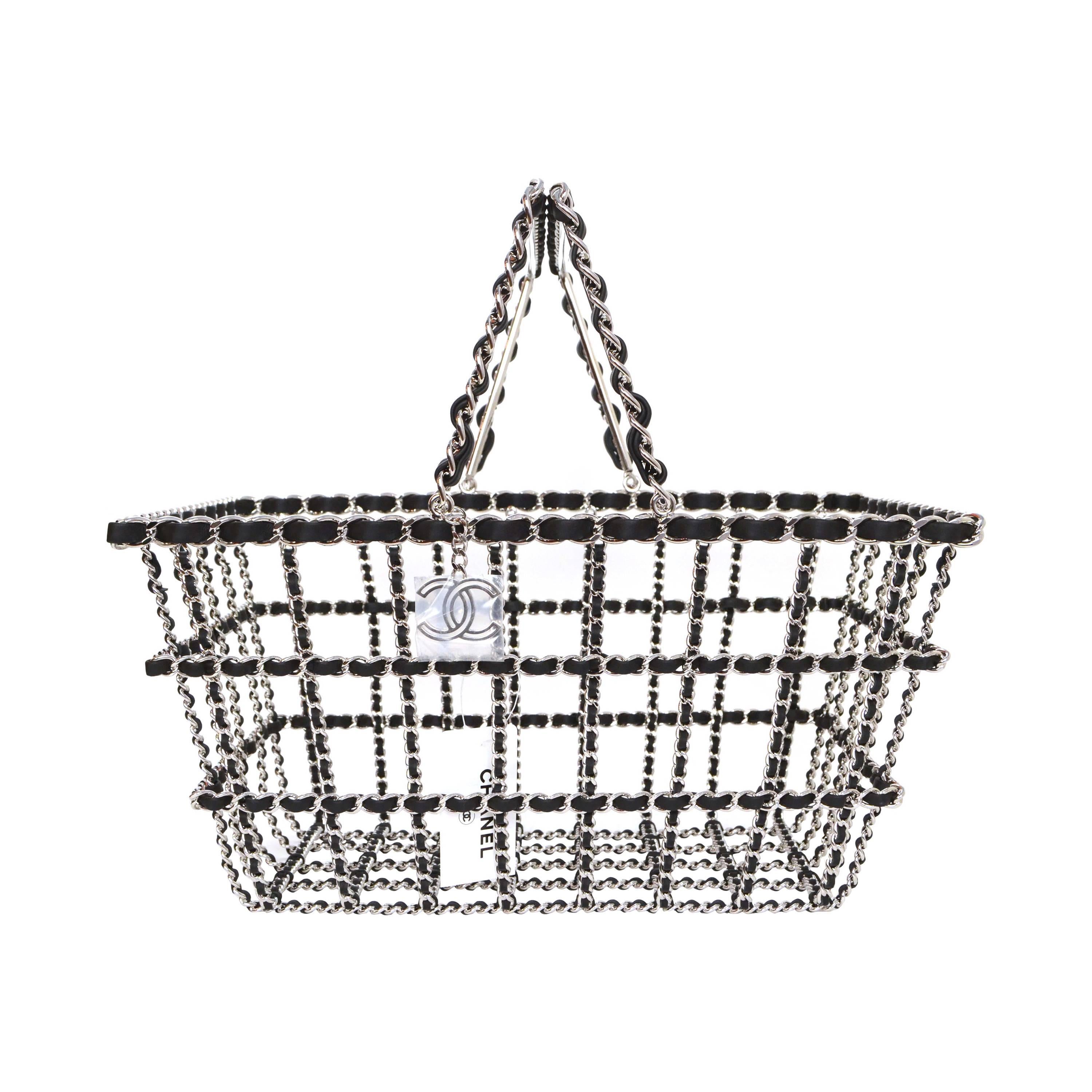 Chanel NEW Limited Edition Runway Grocery by Chanel Shopping Basket rt. $12, 500