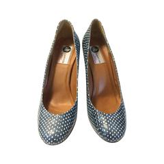 New Lanvin Water Python Wedges - Size 38 2