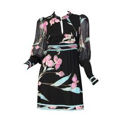 Rare early 1970s Leonard Mini Dress 6