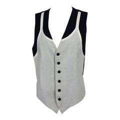 Moschino "wife beater" vest Cheap & Chic 1980s 3