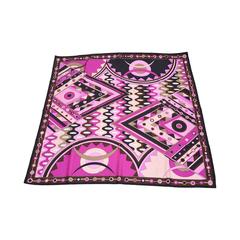 Pucci Geometric Silk Scarf Vintage 3