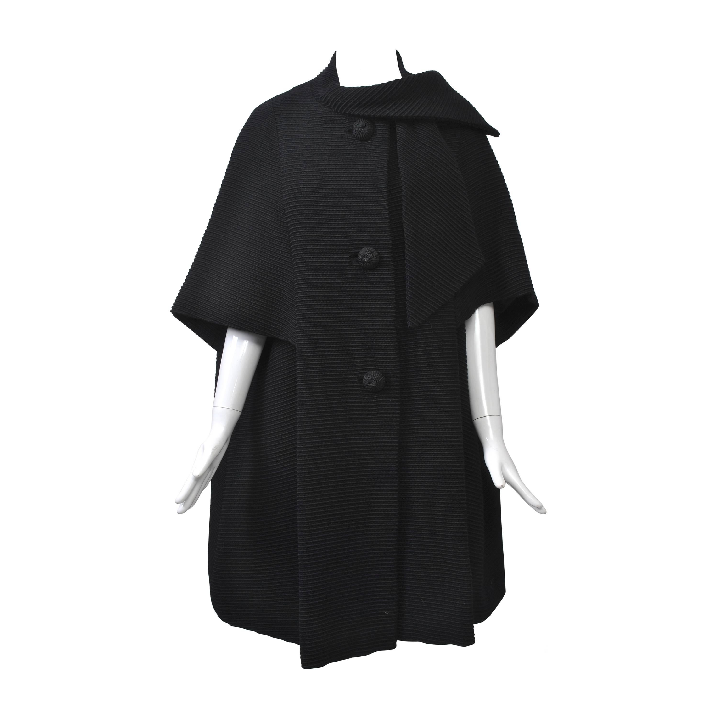 1960s Cape-Style Coat