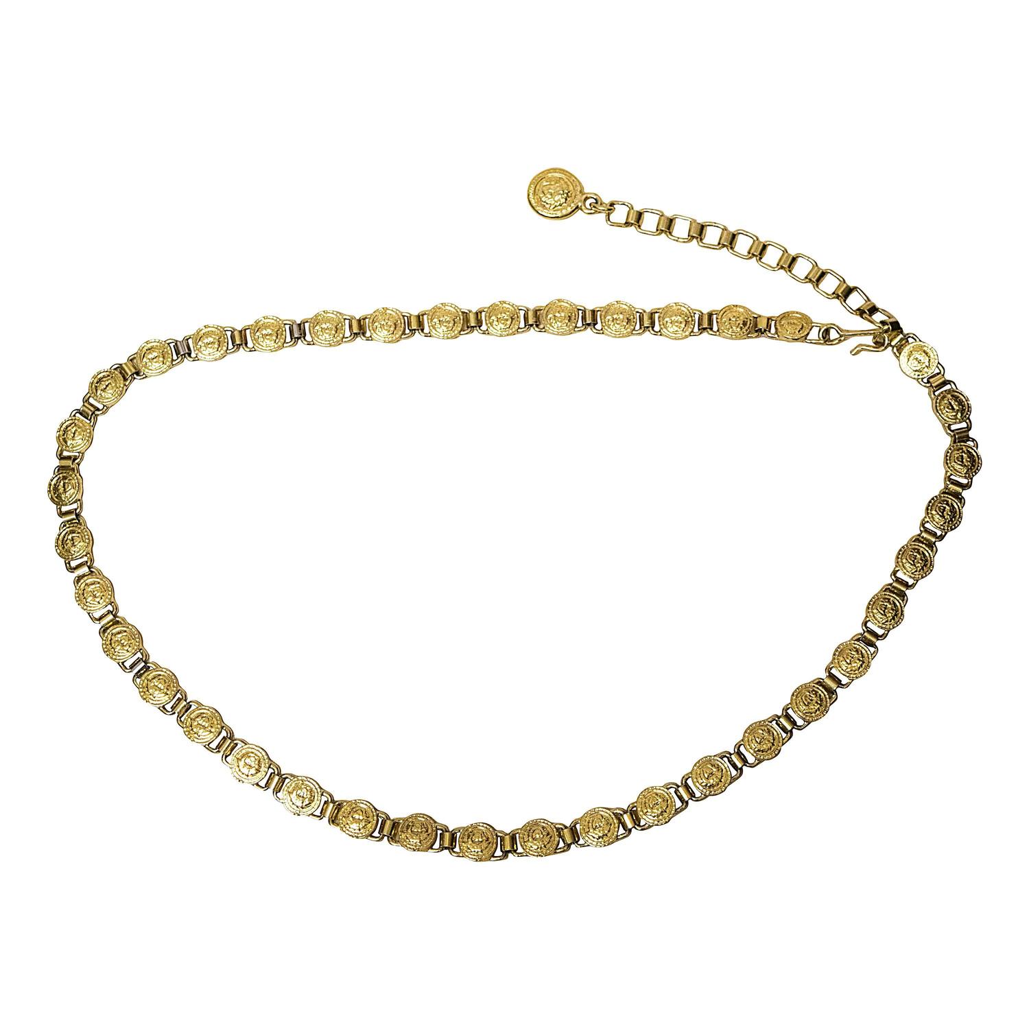 Gianni Versace chain belt. For Sale at 1stdibs