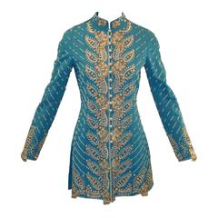 NWT John Galliano For Christian Dior Cruise 2008 Runway Beaded Indian Jacket 38 2