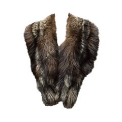 Vintage Silver Fox Fur Wrap