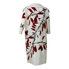 Valentino Silk Long Evening Jacket / Coat 2