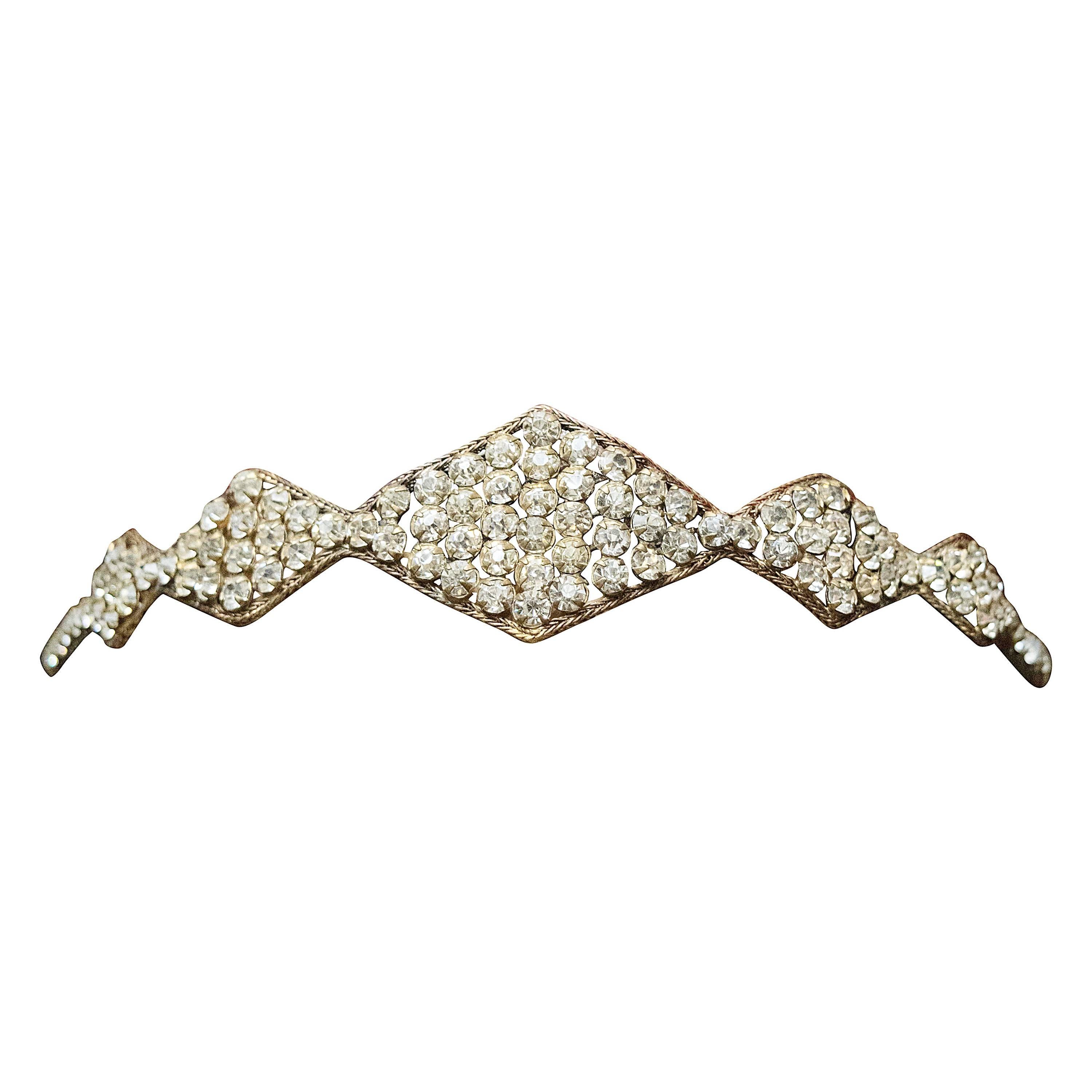 1920s Swarovski Crystal Headband