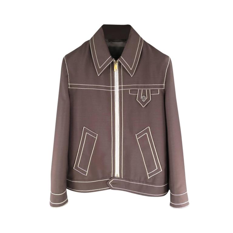 prada jacket white
