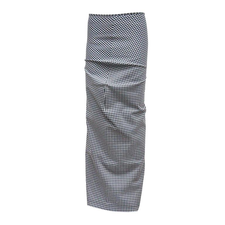 Comme des Garcons 'Body Meets Dress' / 'Bump' collection gingham skirt ...