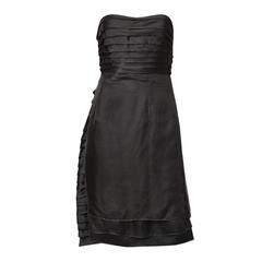 Used  Dior Strapless Cocktail Dress