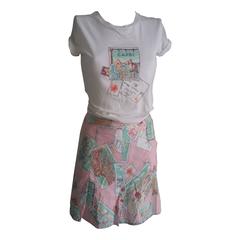 1990s Blugirl by Blumarine for Capri shirt & skirt