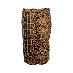 2001 Roberto Cavalli Spotted Skirt NWOT